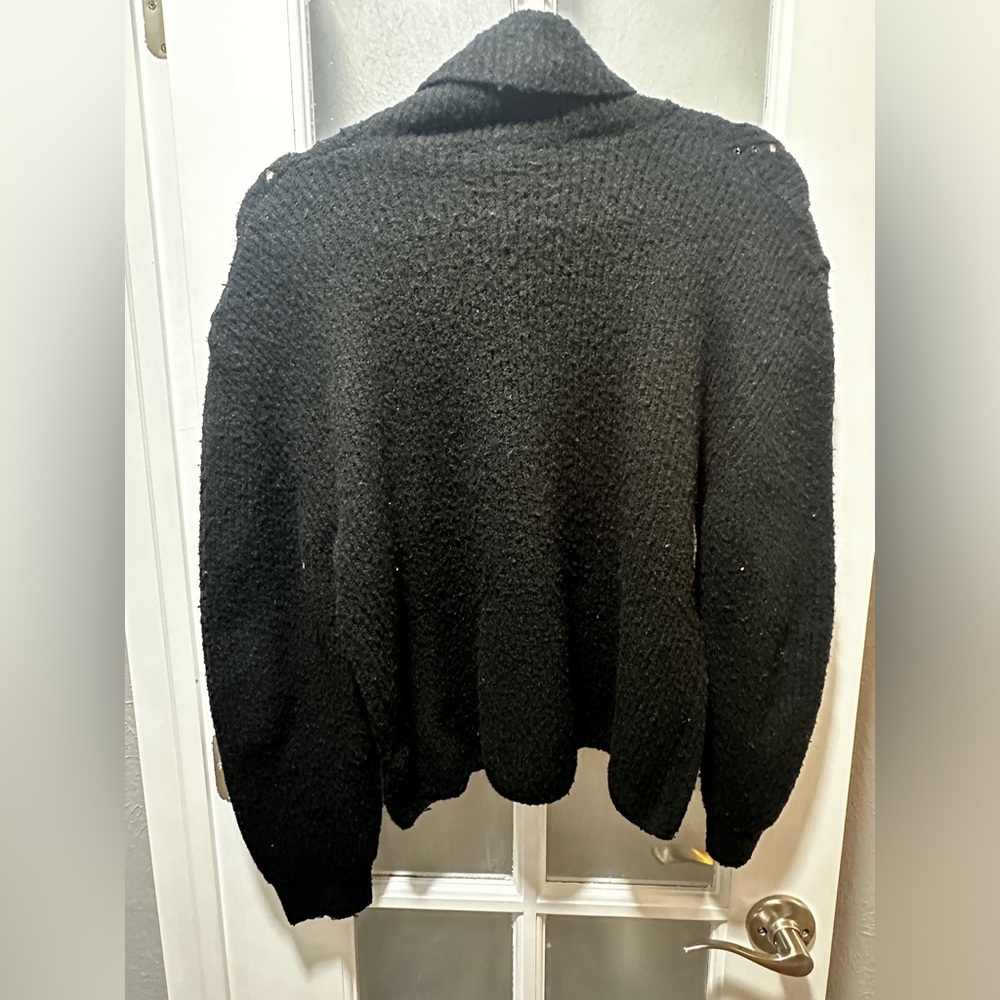 Topshop Black Turtleneck Sweater - Picture 4 of 5